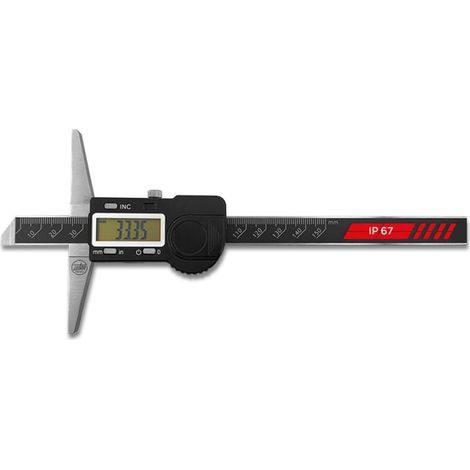 Digital-Tiefenmessschieber ULTRA active inox im Etui IP67 150x100/0,01mm IP67