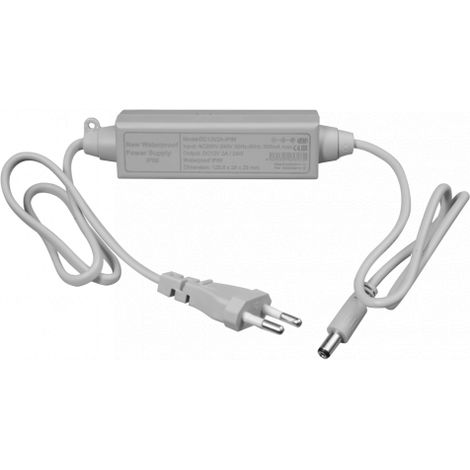 Alimentatore fisso 12vdc 2amp 24w Connettore 5,5x2,1mm Dc12v2a-ip66