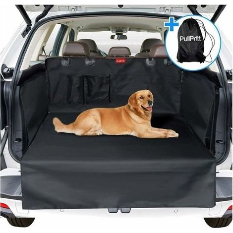 Protection Coffre Voiture Chien, Impermable et Antidrapant Housse Voiture Chien avec Protection Latrale 185 x 105 cm (1/5)