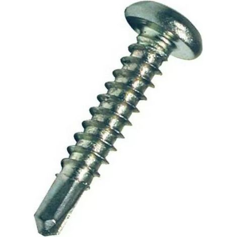 Plombelec 315001 - 200 x Vis Autoperceuses Tête Ronde Ø4.2x16mm