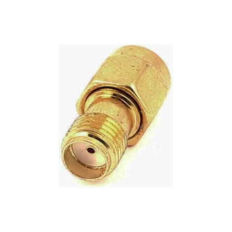 Poynting Adaptador Sma Hembra a Rpsma Macho - Conector adaptador entre SMA hembra y RPSMA macho, ideal para ampliar conectividad en redes RF.