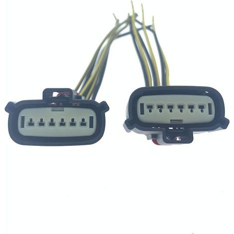 Connecteur pour module radar ACC à ondes millimétriques anticollision frontale à moyenne portée Leapmotor C11 C01 T03 New Energy -- JB2067-6P