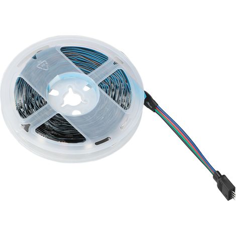 Bande LED RGB 5V USB avec 3 boutons pour chambre, club, hôtel, hall, couloir, 3 m / 9,8 pi (1/5)
