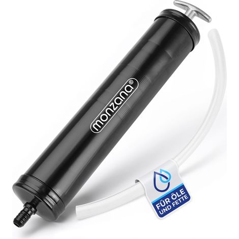 Pompa di aspirazione per olio 500 ml tubo 300mm pompaggio riempimento trasferimento vari lubricanti