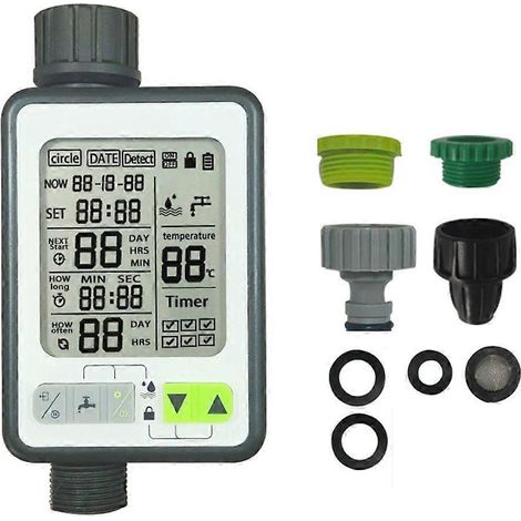 Automatische elektronische Bewässerungsuhr für den Garten
