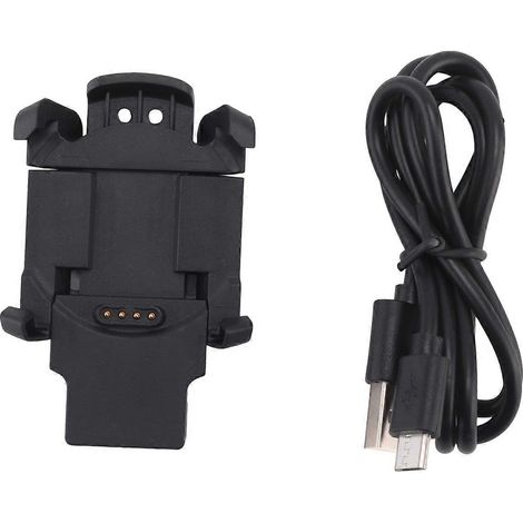 Station de charge rapide USB avec câble et synchronisation des données pour montre connectée Garmin Fenix 3 HR et Quatix 3. (1/5)