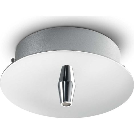 Rosone Standard All In Metallo Cromo 1 Luce (1/4)