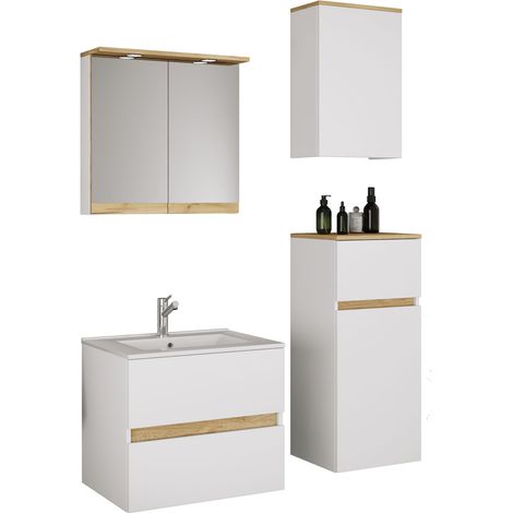 Badmöbel-Set mit Waschbecken Cosila-I 61