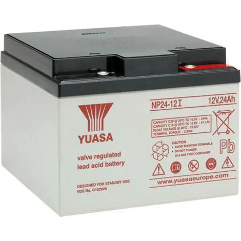 Batería Yuasa NP24-12 24Ah 12V