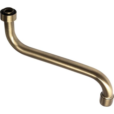 Bec de sortie d'eau universel, 200 mm, type S, bronze (1/2)