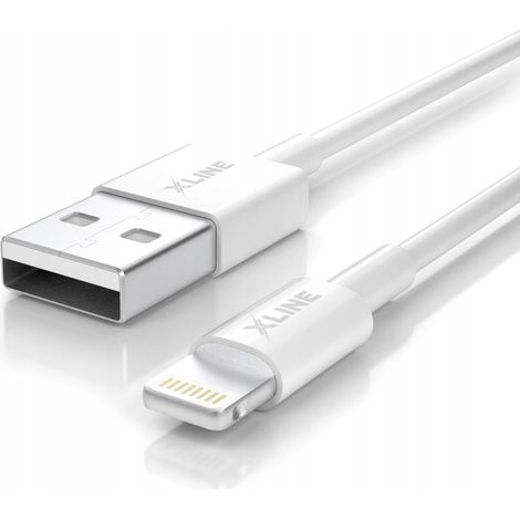 Cavo USB Götze & Jensen - Apple Lightning, 1 m, bianco, 1 pz. (1/5)