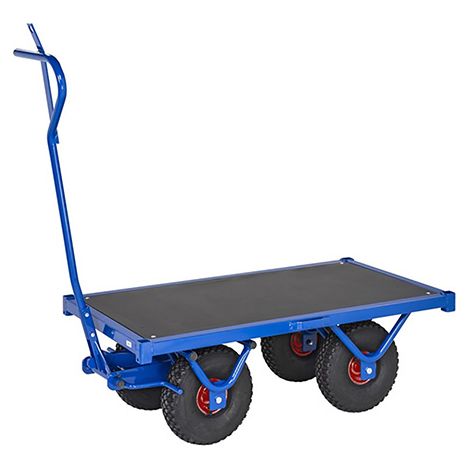 Remorque à train fixe - Plateau 950 x 545 mm - Charge max 800kg - KM330095 (1/2)