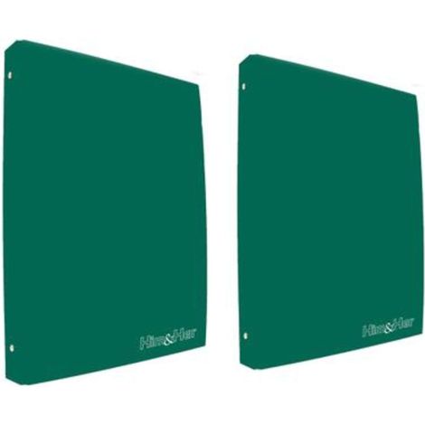 Cartella 4 Anelli H&H 19X23Cm Verde X1