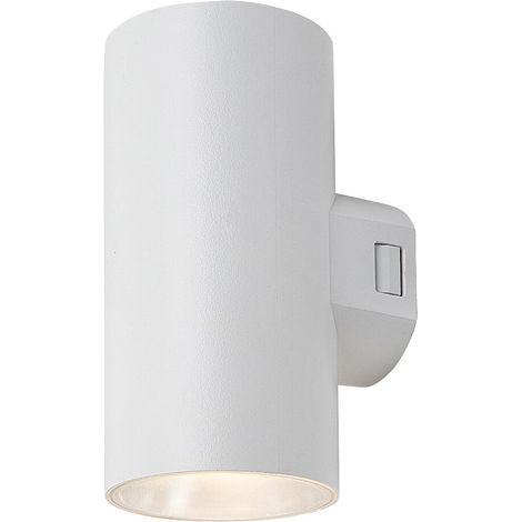 Applique extérieure blanche tube Ø7,5 18W CCT IP65 Rabalux (1/5)