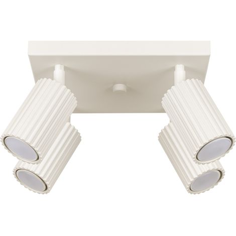 Foco ámbar 4 GU10 beige ALU lumilo 16.141.02 (1/5)