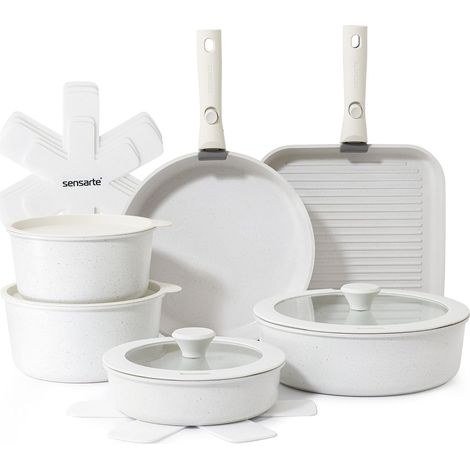17-Piece Cookware Set for All Heat Sources Suitable for Induction (1/5)