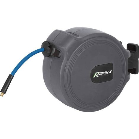 Dévidoir Automatique Tuyau d'Air 20m D.9,3x15,3 mm - Pratique et Durable - Idéal pour Compresseurs - D-Work