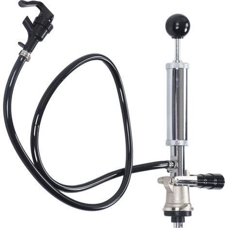 Pompe à bière pour fût de bière étanche et antirouille en acier inoxydable, distributeur rapide de type S pour pique-nique, fête ou mariage. Idéale pour les pique-niques, les fêtes et les mariages. (1/5)