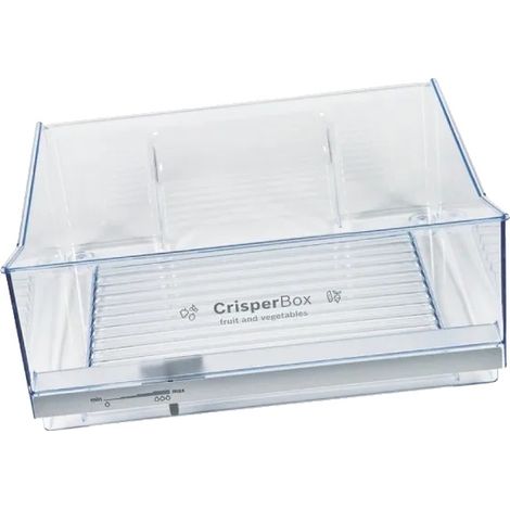 Cajón para verduras, plástico resistente, 40 x 30,5 x 20,3 cm, compatible con marcas de electrodomésticos europeas, diseñado para una óptima circulación del aire, materiales libres de BPA.