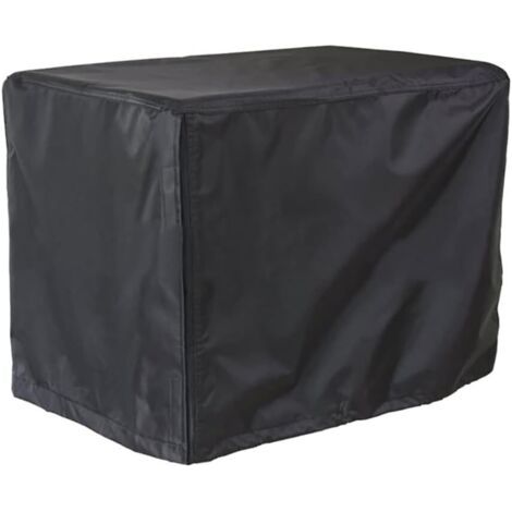 royaluxe-Housse de protection universelle pour générateur 66 x 51 x 51 cm - Imperméable à la poussière et aux UV - Rectangulaire - Noir (1/5)