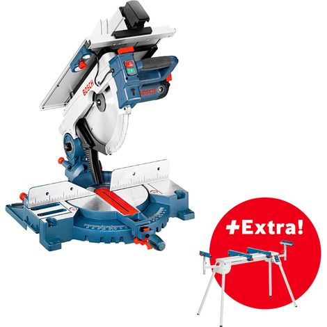 Bosch – Scie à onglet 305mm – 1800W – Capacité de coupe 95mm – Laser intégré pour précision – Portatroncatrice GTA 2600 inclus