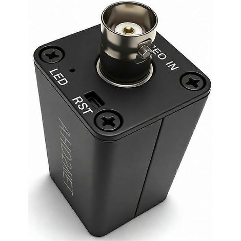 Convertisseur de caméra analogique 1080P vers IP CVBS/TVI/AHD/CVI, prend en charge les protocoles ONVIF, RTSP, TCP/IP, interface de sortie RJ45, convient à l'alimentation PoE NVR. (1/4)