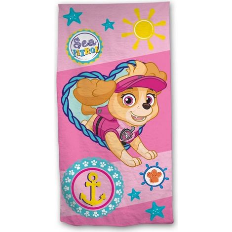 Serviette de plage - Pat'Patrouille - Stella au soleil - 70x140 cm (1/2)