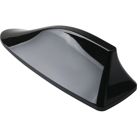 Antenne Requin Voiture,Antenne Requin,Aileron de Requin Antenne Radio Voitures FM/AM Base Étanche,Antenne Aérienne Universelle pour Voitures,Convient à la Plupart des Voitures (Noir) (1/5)