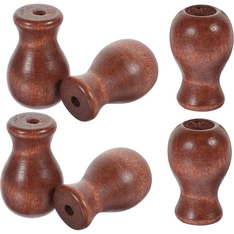Embouts cordon store 6 pièces, poignées ergonomiques, accessoires décoratifs pour fenêtres modernes
