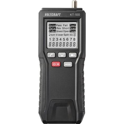 Testeur réseau VC-17373870 VOLTCRAFT KT-100 réseau (1/4)