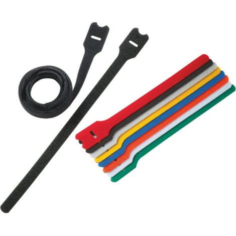 Panduit HLT2I-X0 Hook & Loop Cable Tie Kabelbinder 203 mm 2.5 mm Schwarz 1 St. (1/5)