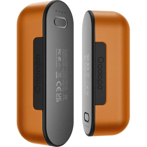 Ocoopa UT2s, 2 x 8 h, 2 x 5000 mAh, Powerbank, orange (1/5)