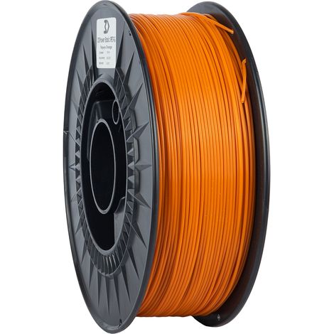 Filamento 3DPower Basic PET-G 1,75 mm, colore arancione papaya, 1 kg (1/2)