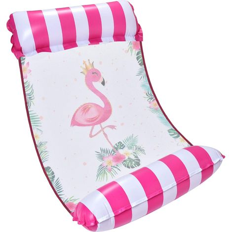 Hamac Flottant Gonflable 4-en-1 – Pour Adultes, Inclinable Pliable (1/5)