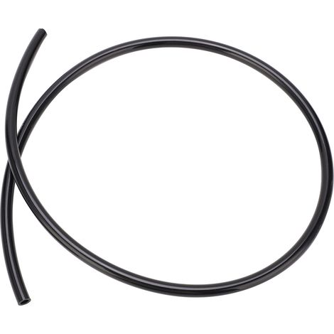 Tuyau pneumatique flexible en polyuréthane TPU 3 mètres, noir, pour décoration, peinture, réparation auto et atelier industriel. (1/5)
