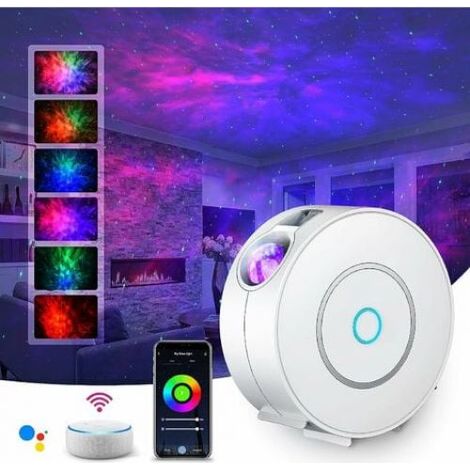 1 Projecteur LED, commande vocale Alexa, connexion Wi-Fi, minuterie, chambre, salon (1/5)