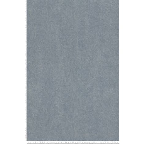 Papier peint Uni Bleu Séjours & Chambres Lutèce
