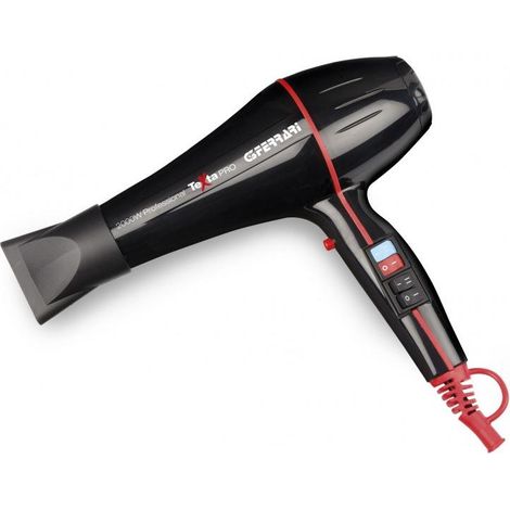 Ferrari TextaPro Haartrockner 2000 W Schwarz, Rot