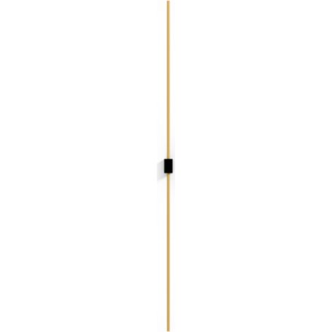 Lanar Center Hold LED Linear Lampe 80cm Gold Schwarz Deckenleuchte