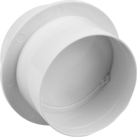 Rundes Rückschlagventil – 1 Stück – Weißes ABS – Optimaler Luftstrom ohne Gerüche – Für Wohnraum- und Kanallüftung – Durchmesser 80 mm (1/5)