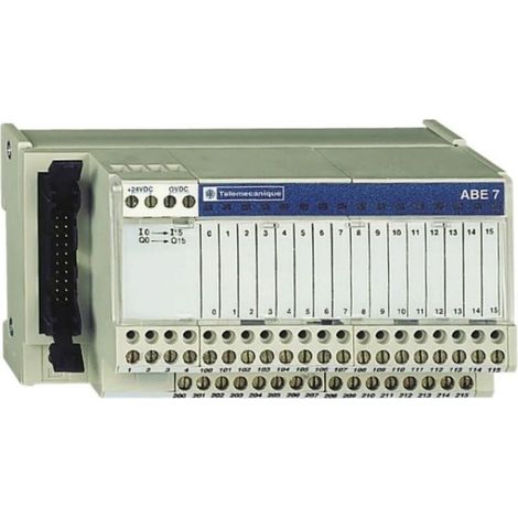 Telemecanique ABE7H16S21 16 I/O cable interface base with LED