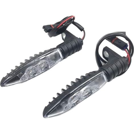LED-Blinker – Für BMW R1200GS Adventure, F650GS, R1200R, S1000R, S1000RR, F800GS, K1300S, G310R, G310GS – Schwarz – 2er-Set (1/5)
