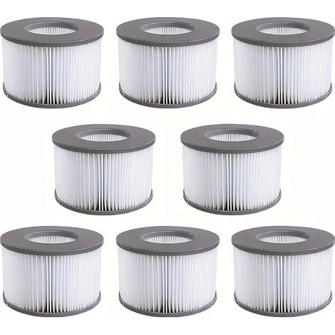 Lot 16 cartouches filtre compatible spa gonflable MSpa baignoire bulles pour maison jardin bureau quotidien (1/5)