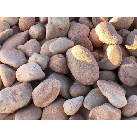 Canto rodado Rosa Toulouse - Big bag 1.000 kg. - 60-100 mm