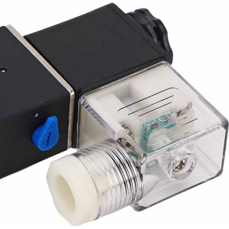Standard-Magnetventil 4V210-08, pneumatisch/elektrisch, 5-Wege, 2-Positionen-Steuerung, 24 V DC (1/5)