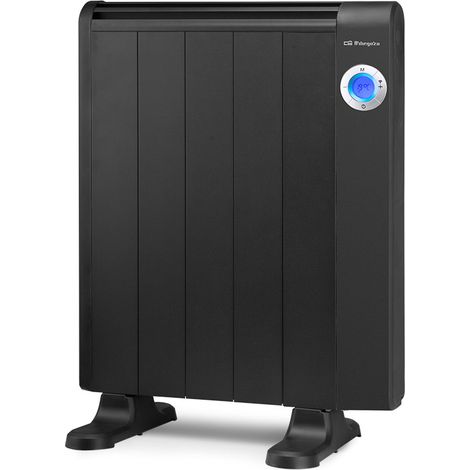 Orbegozo emisor térmico WIFI sin aceite RRW 805, 5 elementos, mando a distancia, display LCD, soporte para pared y suelo, programable, 3 modos de funcionamiento, 800 W (1/8)