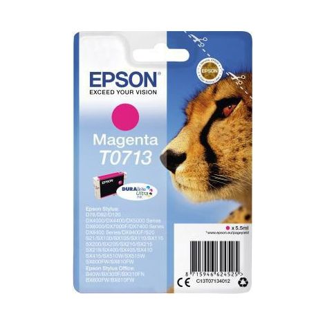Tintenpatrone Originalzubehör T0713 ca. 250 Seiten magenta 5,5ml (1/4)