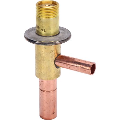 Vanne de régulation d'énergie de refroidissement, vanne de dérivation de gaz chaud à pression constante pour fluides frigorigènes HCFC et HFC (1/5)