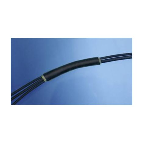 Hongshang H-5(3X)-F gaine électrique noire 3 mm x 1,22 m (1/2)