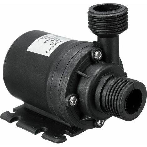 Pompe A Eau Submersible - Moteur A Courant Continu 12 V Sans Balais - Pour Systeme Hydroponique Chauffe-Eau Circulation Solaire - 1 Unite (1/5)